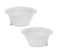 COHEALI Lot de 2 Joints D’étanchéité pour Wc la Turque Anti-odeur, Petit Format, Compatible Toilettes Squat, Prévention des Refoulements et Mauvaises Odeurs pour Salle de Bain Propre