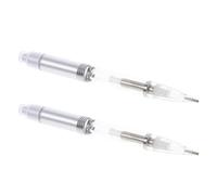 COHEALI Lot de 2 Stylos Lumineux LED pour Peinture Diamant Manche Ergonomique Outil de Bricolage Précis pour Pointage de Strass pour Travaux de Loisirs Créatifs et Artisanat de Nuit