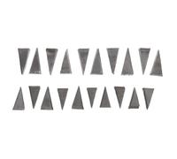 COHEALI Lot de 20 Coins Coniques en Métal pour Marteau et Hache, Accessoires de Fixation pour Manche, Grosse et Petite Taille, Outils de Réparation et Renforcement, Usage Professionnel et