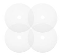COHEALI Lot de 4 Coussinets en Silicone pour Déshydrateur, Tapis de Séchage des Aliments, Résistant à Haute Température, Solide, Antiadhésif, pour Fruits et Légumes en Séchoir