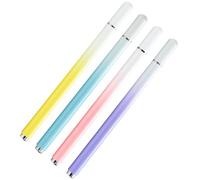 COHEALI Lot de 4 Stylets Capacitif pour Tablette en Métal Pointe Précise et Protection Les Traces, Stylo Tactile Multicolore pour Écrans Tactiles