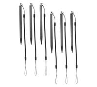COHEALI Lot de 6 Stylets Résistifs pour Tablette avec Cordon Anti-Perte en Aluminium et Cuivre, Stylo Tactile Précis pour Écriture et Dessin sur Écrans Résistifs