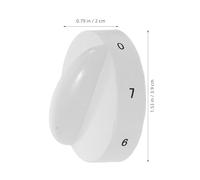 COHEALI Lot de 8 Boutons de Réglage de Thermostat pour Réfrigérateur Plastique Solide 7 Niveaux Réglables Diamètre Standard Compatible Multiples Modèles Contrôle Précis Température