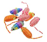 COHEALI Lot de 8 Jouets pour Chatons en Corde de Coton de Souris, Style Mixte Mignon, Renforce Le Mouvement du Chat et Garde Chats Actifs et Heureux Couleur Aléatoire Plusieurs Styles
