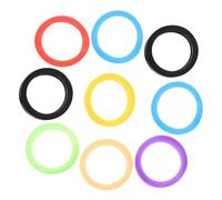 COHEALI Lot de 9 Capuchons en Silicone Élastique pour Clés Protège-Clés Colorés 22 CM Identificateurs de Touches Pratiques et Légers Accessoires Maison pour Organisation et