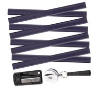 COHEALI Lot de Crayons de Charpentier avec Porte-crayon Rétractable Portable pour Marquage Précis Adapté Au Dessin Technique et Travaux de Menuiserie Couleur Aléatoire Couleur Aléatoire