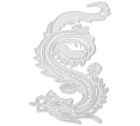 COHEALI Matrice Découpe Dragon Acier Haute Résistance Outil de Découpe DIY pour Cartes et Loisirs Créatifs et Réutilisable pour Scrapbooking et Embossage Manuel