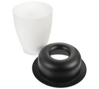 COHEALI Mini Poubelle de Bureau Construction Solide en Pp Forme Chapeau Élégant, Petite Poubelle Compacte Design Moderne et Style Simple pour Bureau et Maison