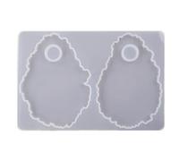 COHEALI Moule à Plateau Créatif en Silicone Blanc pour Bricolage Diy, Recyclable et Facile à Nettoyer, pour Fabriquer Soi-même des Plateaux Originaux