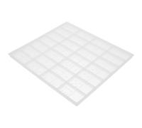 COHEALI Moule en Silicone pour Domino DIY en Résine Époxy Blanc, Moule de Coulée pour Artisanat Créatif et Fabrication de Jeux Éducatifs