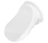 COHEALI Outil de marchepied en plastique blanc antidérapant avec ventouse, pédale pour pour usage quotidien et coussinet de pied facile à laver