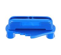 COHEALI Outil de Traçage Manuel en Plastique Bleu pour Travail du Bois Règle de Centrage Précise pour Marquage de Ligne Centrale Outil de Menuiserie Polyvalent et Indispensable