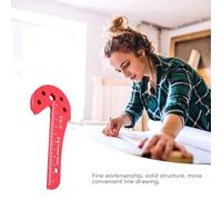 COHEALI Outil de Traçage pour Travail du Bois 45° et 90° - Pointeau de Centrage Multifonction en Alliage D’Aluminium Antirouille - Trusquin Portable pour Marquage Précis de Centres sur