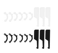 COHEALI Outil Invisible de Modelage du Nez Pont de Nez Modelant en Silicone 18pcs et Pet, Pince de Levage Confortable et Facile à Utiliser
