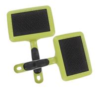 COHEALI Outils de Feutrage à L'Aiguille 2 Pcs Brosse à Carder Manuelle en Plastique Solide Pinceau à Feutrer Ergonomique pour Travaux d'Aiguille Accessoires Artisanat Feutre pour