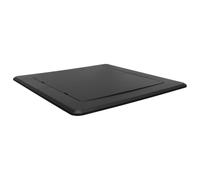 COHEALI Panneau D'accès Mural Adhésif Style Moderne pour Plafond en ABS Noir Couvercle Décoratif et Pratique Dissimulant Tuyaux et Boîtes Électriques et Finition sans Joint