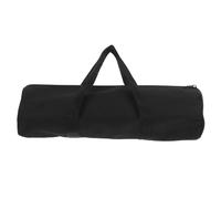 COHEALI Paquet à Outils en Tissu Oxford Noir avec Fermeture Éclair Résistante, Forme Cylindrique, pour Piquets de Tente et Camping, Usage pour Électriciens et Mécaniciens