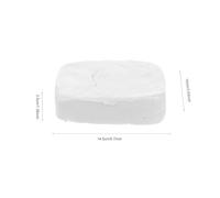 COHEALI Pâte Polymère à Modeler Soi-Même Blanche 250 G Argile à Modeler Non Toxique Odeur pour Loisirs Créatifs et Modelage Artisanal Adaptée aux Garçon et Filles et Adultes