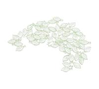 COHEALI Pendentifs Feuilles Acrylique Mini 50 Pièces Vert Clair 5×10 Mm pour Création Bijoux DIY Boucles D'oreilles Bracelets Artisanat Printemps Été Usage Quotidien