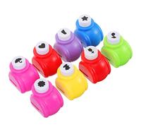 COHEALI Perforatrices à Papier Artisanales Lot de 8 Set de Formes Variées pour Scrapbooking Fabrication de Cartes Activités Manuelles Garçon et Filles Création Invitations Albums Étiquettes Présents