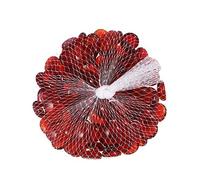 COHEALI Perles Verre Rouges Plates Environ Décoratives Multifonctionnelles pour DIY Aquarium Vase Fleur Pot Artisanat Maison