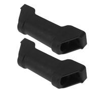 COHEALI Pièces de Repose-pieds en Plastique Noir pour Fauteuil Inclinable et Chaise de Bureau, Antidérapantes, Construction Robuste, Accessoire de Remplacement Pratique