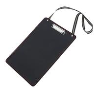 COHEALI Planche à Dessin Noire Imperméable avec Surface Lisse et Maintien du Papier, Carnet de Croquis Portable pour Dessiner en Voyage