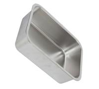 COHEALI Plaque Inoxydable Rectangulaire 36X27X7 CM Plateau Multifonction 15 L pour Cuisson et Service Alimentaire Assiette de Service Solide Plateau Antirouille Cuisine et