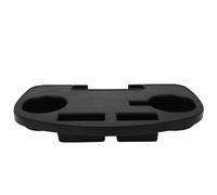 COHEALI Plateau de Chaise Noir en Plastique Robuste et Facile à Installer pour Chaise Longue et Fauteuil, Accessoire pour Se Détendre et Profiter en Extérieur