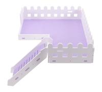 COHEALI Plateforme pour Hamster en PVC Échelle pour Cobayes et Hamsters, Éducatif Favorisant l'exercice Santé Mentale des Petits Animaux