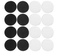 COHEALI Points Auto-agrippants Autocollants 20 Paires Noirs 6 Cm, Attaches Circulaires pour Tapis, Nappes et Draps, Fixation Antidérapante pour Usage Quotidien
