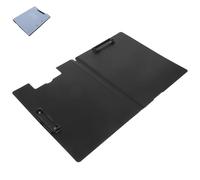 COHEALI Presse-papiers Pliable Double Clip Plastique Étanche pour Bureau École Infirmiers Dossier de Rangement Léger et Portable pour Documents