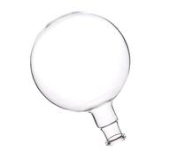 COHEALI Récipient en Verre Borosilicaté 1000ml, Ballon à Ébullition à Col Unique à Fond Rond, Utilisé pour Distillation et Procédés de Laboratoire