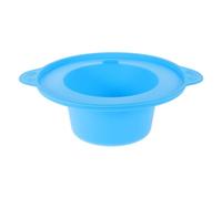 COHEALI Revêtement en Silicone pour Chauffe-cire, Doublure en Silicone pour Pot à Cire 400ml, Bleu, Bol de Fusion, pour Salon de Beauté et Usage Domestique