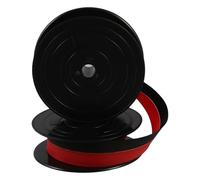COHEALI Ruban Encreur Ruban de Rechange et Noir et Rouge Double Bobine 3 Trous Compatible Machines à Écrire Anciennes pour Machine à Écrire Bureau, École Usage Domestique