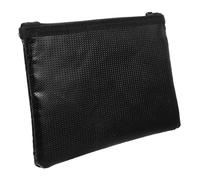 COHEALI Sac Ignifuge Résistant à Usure pour Documents Pochette de Rangement Portable pour Contrats et Factures Protection pour Bureau et Extérieur Sac Valeur Ignifuge Noir
