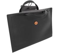 COHEALI Sacoche pour Ordinateur Portable pour Visites Clients Design Professionnel Élégant en Cuir PU Noir 15 Pouces avec Poignée Ergonomique et Rangement Organisé et Conférences