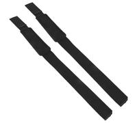 COHEALI Sangle de Levage Musculation pour Poignet, Paire en Polyester Noir | Protection du Poignet, Appui de Préhension Renforcé, Usage Facile, Accessoire Muscu pour Entraînement