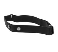 COHEALI Sangle Pectorale Capteur de Fréquence Cardiaque Confortable et Extensible Élastique en Nylon Noir pour Running et Entraînement Sportif