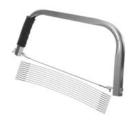 COHEALI Scie à Fil U-shaped avec Lames de Rechange pour Découpe Précise en Métal et Bois Outil de Scie Léger et Portable pour Projets de Bricolage et Activités de Modélisme