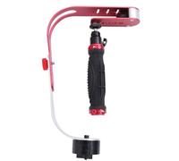 COHEALI Stabilisateur Alliage Caméra D'aluminium en Portable Rouge de Offrant Une Stabilité et Réduisant Vibrations pour Appareil Photo DSLR Voyages