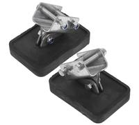 COHEALI Stabilisateur D'Échelle 2 Pièces Couvre-Pieds Antidérapants En Caoutchouc Protection Pied Échelle Pour Escabeau Télescopique Accessoires Sécurité Bricolage