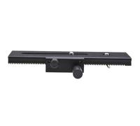 COHEALI Support Caméra Micro Réglable Rail de Glissière Manuel pour Mise Point Macro, Accessoires pour Trépied Plaque de Fixation Rapide et Vis Standard