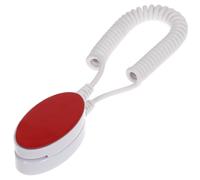 COHEALI Support de Télécommande Câble Antivol en Plastique Blanc, Lanière Auto-Adhésive Anti-Perte pour Usage Téléviseur Familial