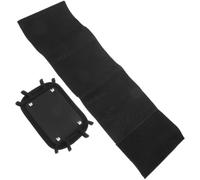 COHEALI Support de Voiture pour Tablette et Smartphone, Support D’appuie-tête Réglable, Stable et Facile à Installer, Silicone et PP Nylon, Noir, pour Longs Trajets et Sorties en Famille
