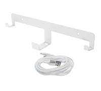 COHEALI Support Mural de Rangement VR pour Casque et Manette Montage Mural Compact avec Accessoires Compatible Console Support Sécurisé et Décoratif pour Maison