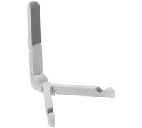 COHEALI Support Pliable pour Disques Vinyles Rangement Compact et Réglable 12 Pouces en Plastique Blanc Robuste pour Maison et Bureau