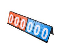 COHEALI Tableau de Score Multifonction Acier Inoxydable et PU pour Événements Sportifs Facile à Lire Bords Lisses, Tableau de Bord Professionnel Pliable
