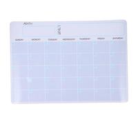 COHEALI Tableau Planning Magnétique Blanc en Plastique A3 pour Réfrigérateur, Calendrier Effaçable Hebdomadaire pour Organisation Fitness et Régime