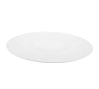 COHEALI Tapis de Disque Vinyle Remplacement Antistatique en Silicone Blanc Facile à Utiliser pour Tapis de Protection Ancien pour Platine Vinyle